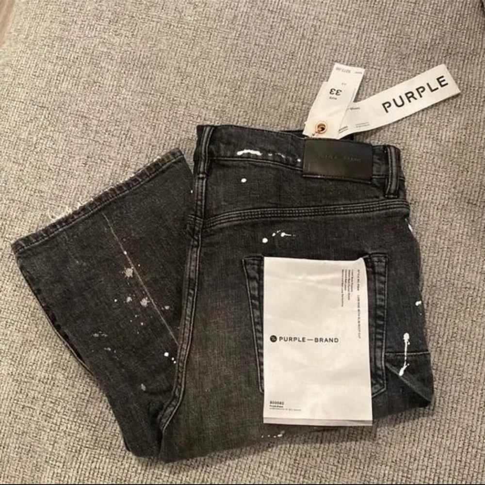 Purple Brand Men's Black Jeans